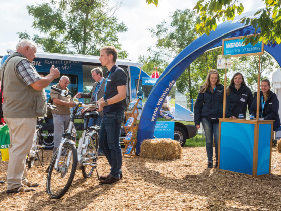Die WEMAG präsentiert ihre Ökostrategie auf der diesjährigen MeLa