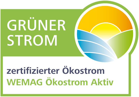 WEMAG grüner Strom Label - empfohlen von BUND und NABU