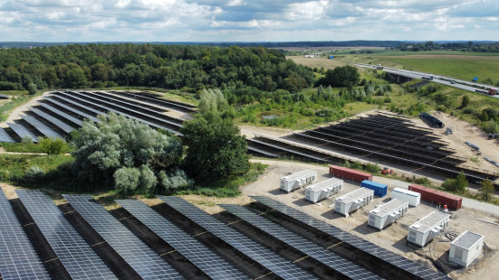 PV-Fläche von oben