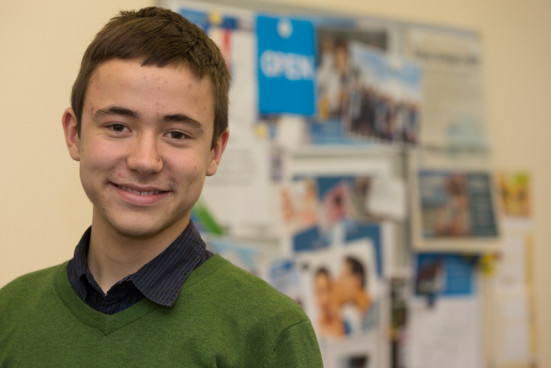 Praktikant Lukas Lukas absolvierte ein Praktikum bei der WEMAG