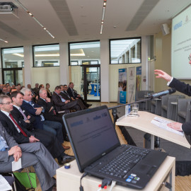 Christian Pegel beim 4. Energieforum M-V in der IHK