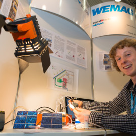 Sieger im Fachgebiet Technik ist Eamon Nethe 