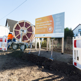 Spatenstich Breitbandausbau Neuburg Siggelkow