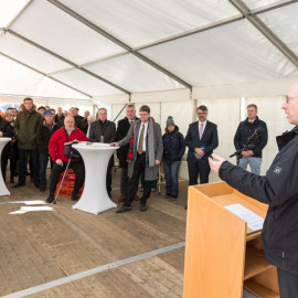Spatenstich Breitbandausbau Neuburg Siggelkow