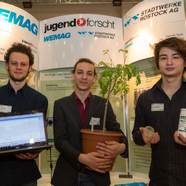 Sieger im Fachgebiet Biologie bei Jugend forscht 2015