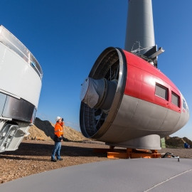 Baustelle eines unserer Ökokraftwerke