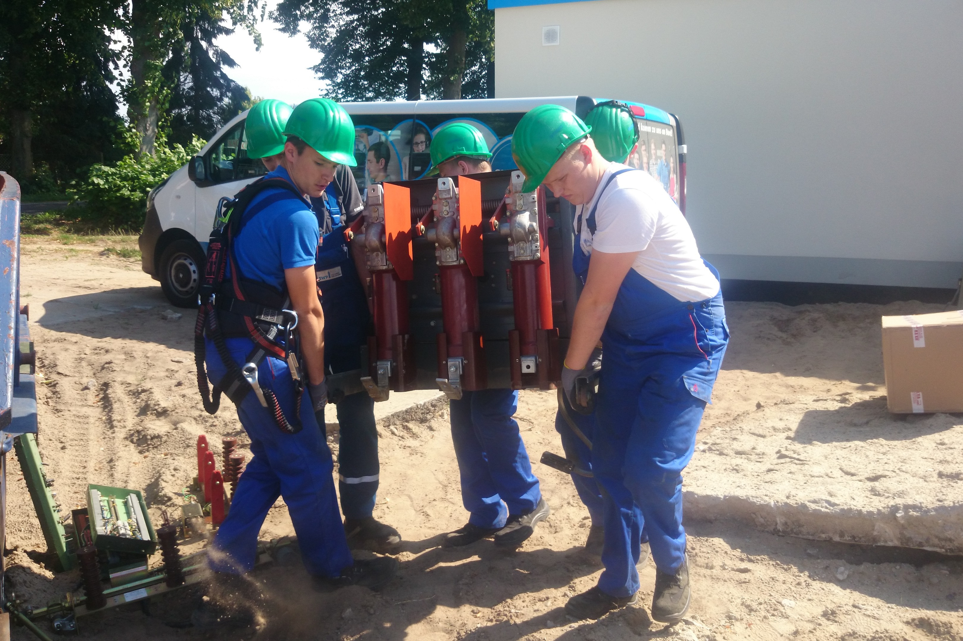 Unsere Azubis bei der Arbeit