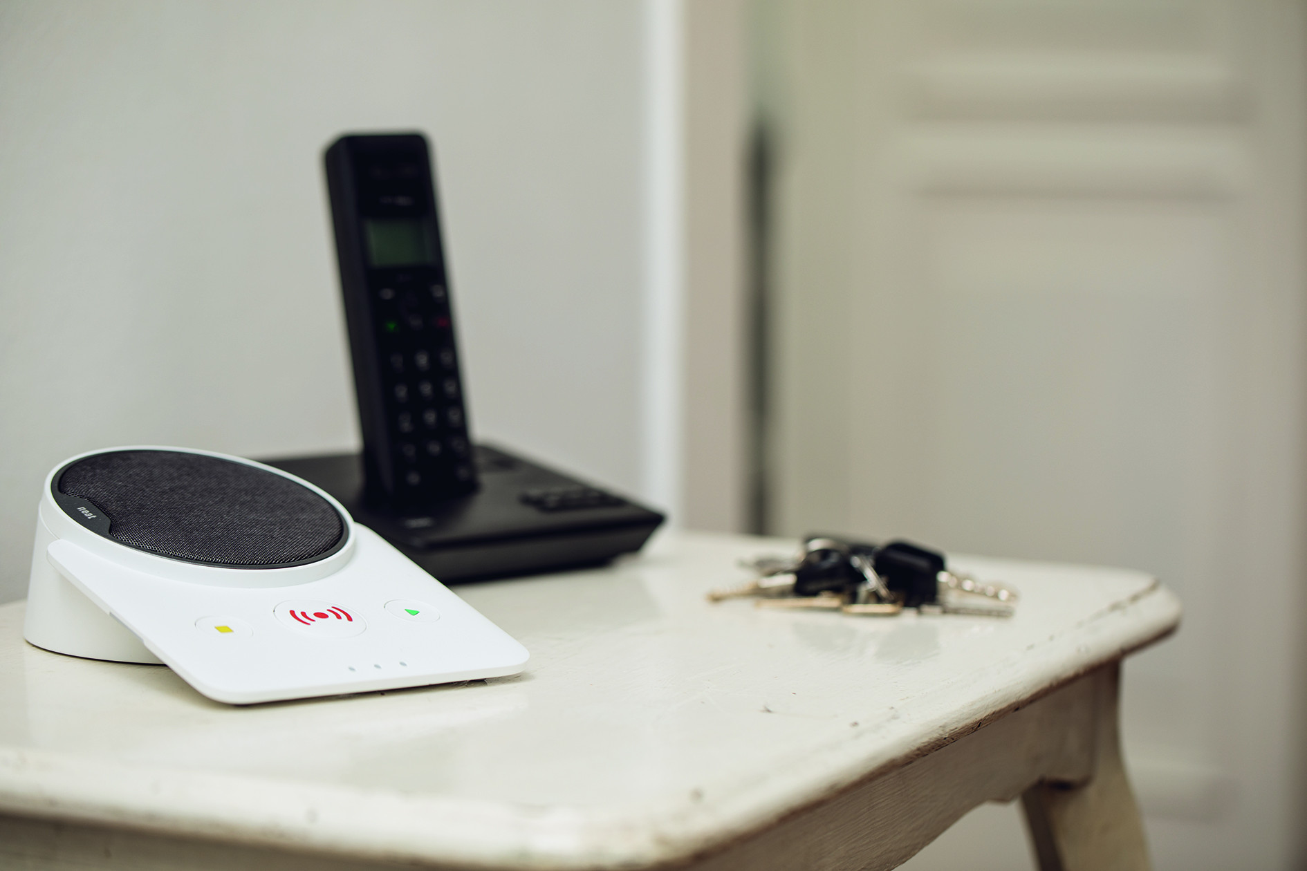 Basisstation des Hausnotrufsystems