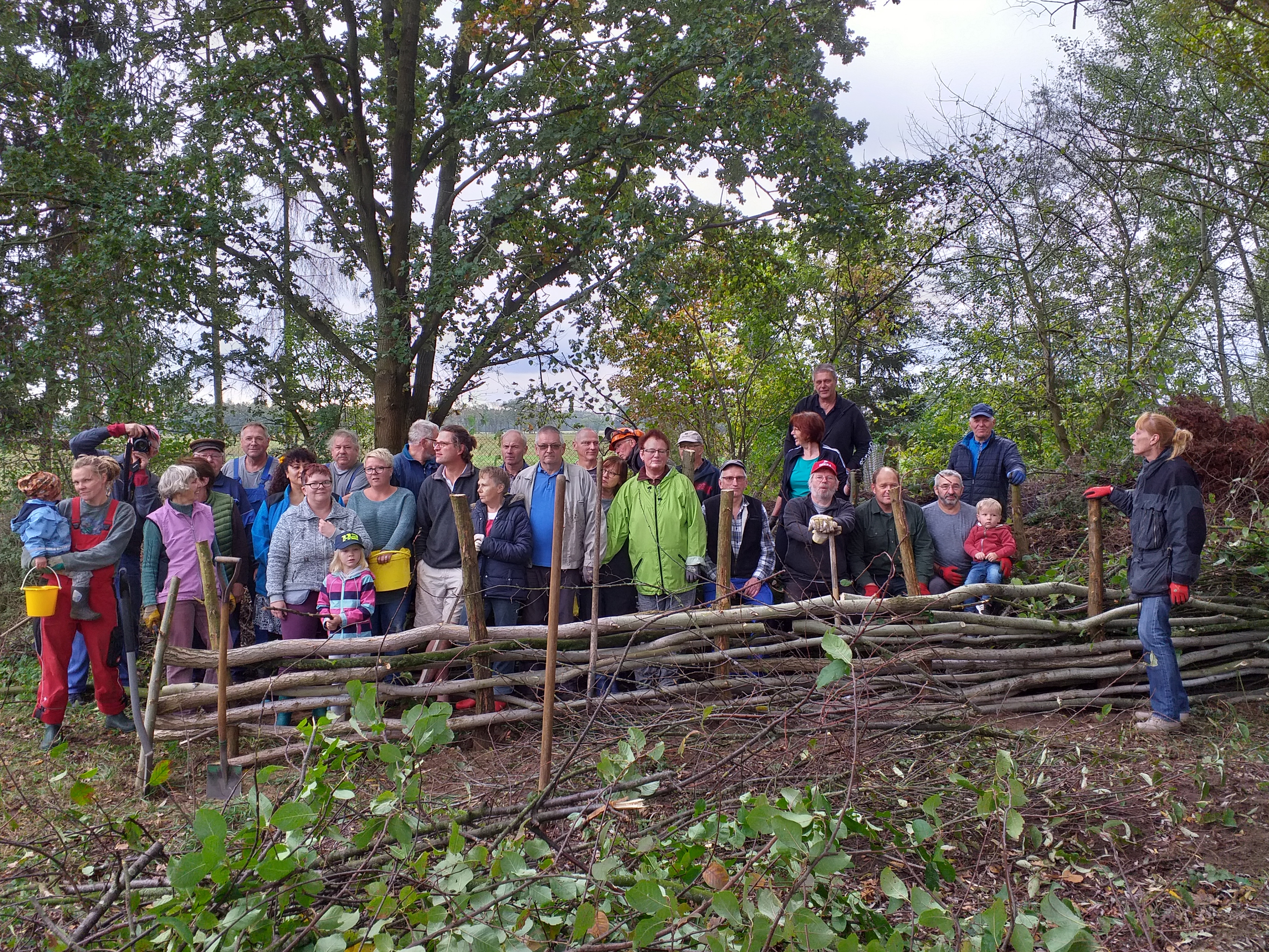 Arbeitseinsatz Streuobstwiese Ziegendorf