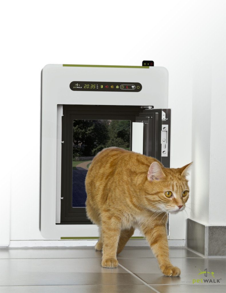 Petwalk - die sichere Katzenklappe Petwalk - die sichere Katzenklappe