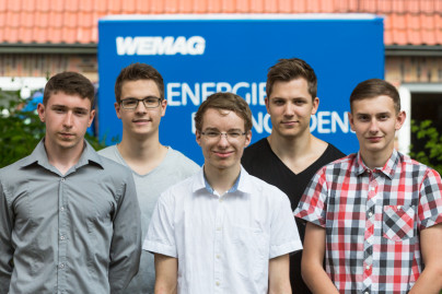 Die neuen Auszubildenden der WEMAG 