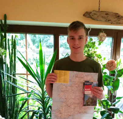 Malte macht sich auf die Reise nach Irland