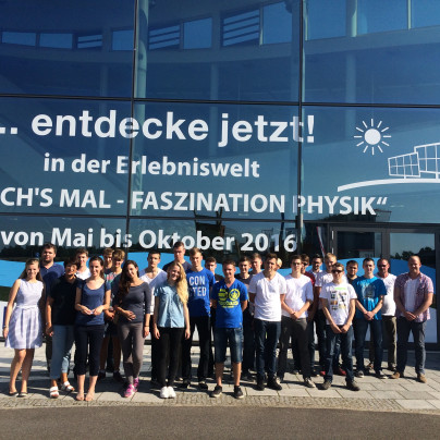 Besuch des LEEA in Neustrelitz von den Auszubildenden der WEMAG AG